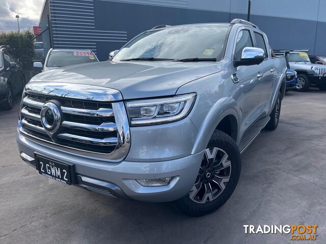 2022 GWM UTE CANNON-L NPW 4X4 DUAL CAB UTILITY