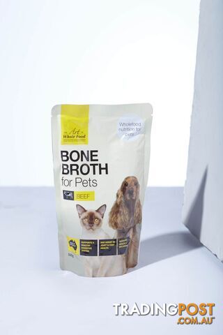 Art of Whole Food Beef Bone Broth for Pets 500g - AWF02