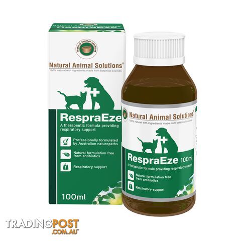 Natural Animal Solutions - Respraeze 100ml - NASM2020