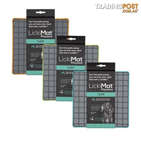 LickiMat® Tuff™ Playdate™ - Red - LM9006 - photo 2 of 6