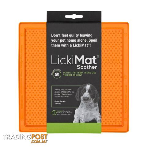 LickiMatÂ® Classic Sootherâ„¢ - Orange - LM9002O