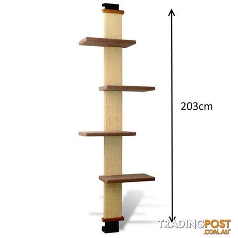 SmartCat Over-the-door Cat Climber Scratch Tower - 3826 - photo 3 of 3