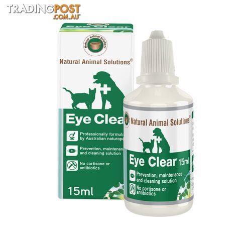 Natural Animal Solutions - Eye Clear 15ml - NASM2014