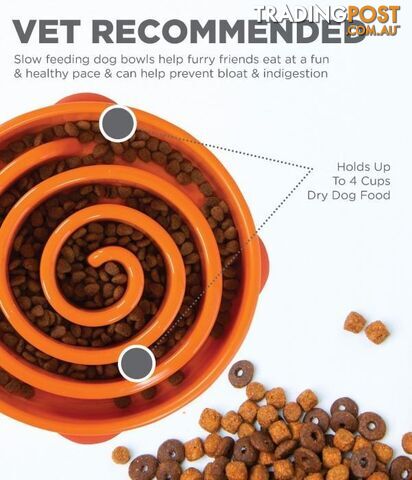 Outward Hound Fun Feeder Mini / Orange - 51004 - photo 3 of 6