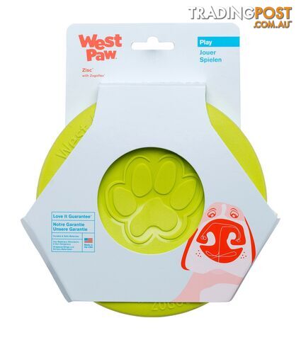 West Paw Zisc Flyer Small - Green - ZG030GRN