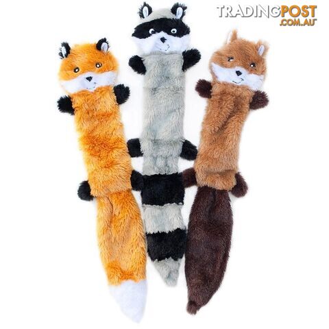 Zippy Paws Skinny Peltz 3 Pack Large - ZP059