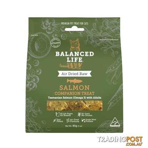 Balanced Life Companion Treats for Cats - Salmon 85g - BLCTSC85