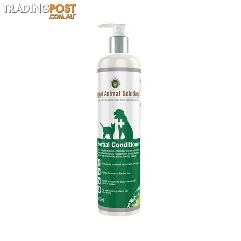 Natural Animal Solutions - Herbal Conditioner  375ml - NASG4008