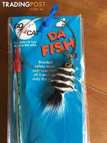 Go Cat Da Zebrafish Cat Wand + Attachment - GC502 - photo 3 of 4