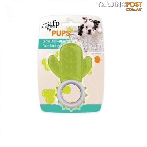 All For Paws Pups Cactus Chill Teething toy - AFP4750