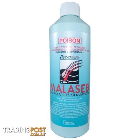 Malaseb Chlorhexidine Miconazole Pet Shampoo - 500ml - 1880265