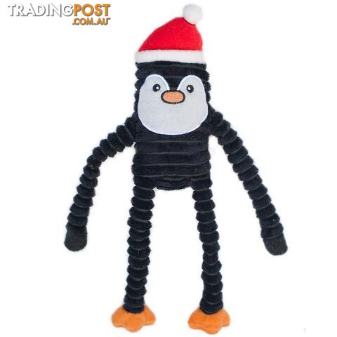 Zippy Paws Christmas Holiday Crinkle - Penguin (Small) - ZP616