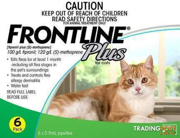 Frontline Plus for Cats - 6 Pack - 1891335