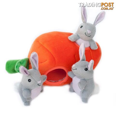 Zippy Paws Zippy Burrow - Bunny 'N Carrot - ZP230