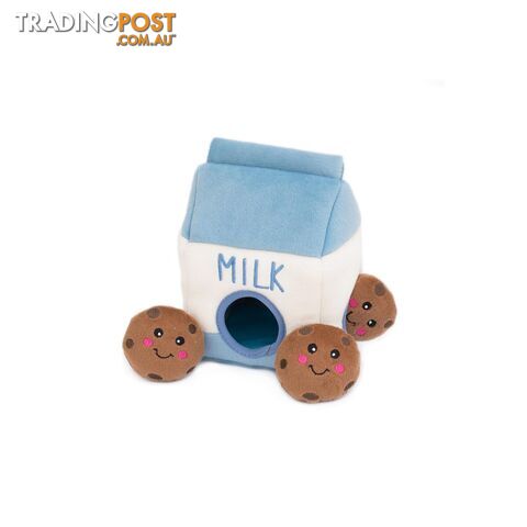 Zippy Paws Zippy Burrow - Milk And Cookies - ZP859