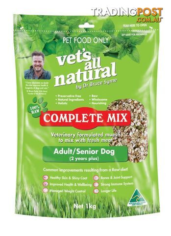 Vets All Natural Complete Mix Adult/Senior - 5kg - V2104