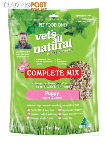 Vets All Natural Complete Mix - Puppy - 1kg - V2101