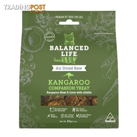 Balanced Life Companion Treats for Cats - Kangaroo 85g - BLCTKC85