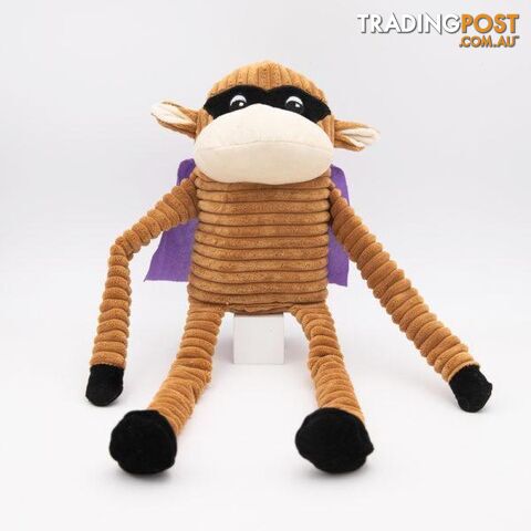 Zippy Paws Halloween Crinkle Monkey - SuperMonkey - ZP741 - photo 3 of 3