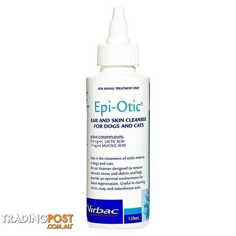 Epi-Otic Ear & Skin Cleaner for Dogs & Cats - 120ml - 1891731