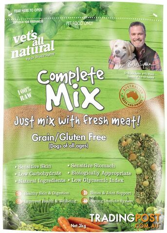 Vets All Natural Complete Mix - Grain & Gluten Free - 800g - V2162