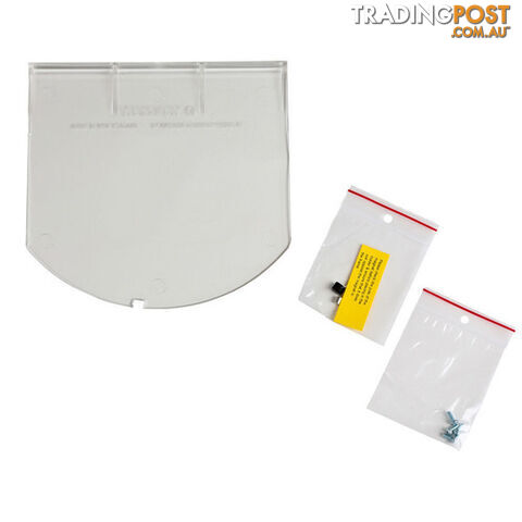 Transcat Replacement Cat Clear Flap with Magnet - TCCDCF01