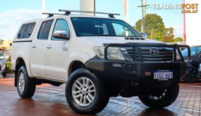 2014 TOYOTA HILUX SR5 KUN26R MY14 4X4 DUAL RANGE DUAL CAB UTILITY