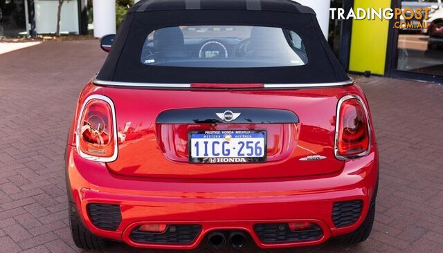 2016 MINI CONVERTIBLE JOHN COOPER WORKS F57 CONVERTIBLE