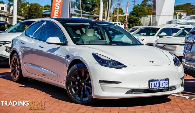 2021 TESLA MODEL 3 LONG RANGE AWD SEDAN