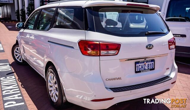 2017 KIA CARNIVAL SI YP-MY18 WAGON