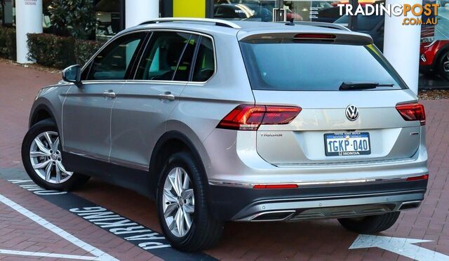 2018 VOLKSWAGEN TIGUAN 162TSI HIGHLINE 5N MY19 FOUR WHEEL DRIVE SUV