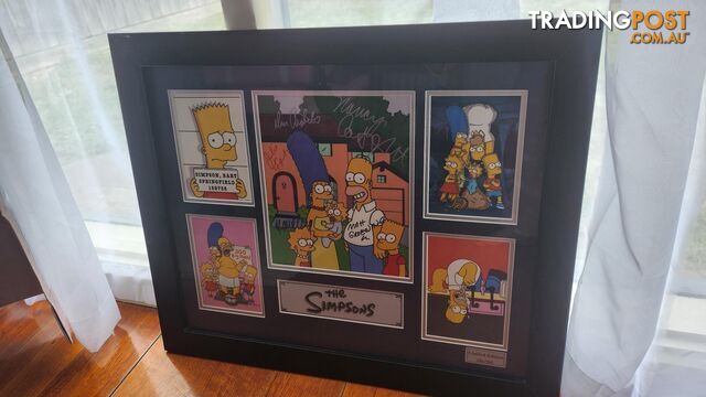 The Simpsons Signed Collectable Memorabilia