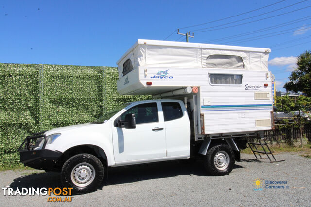 2013 Izuzu D-Max Space Cab 4WD and Jayco Sportster Slide in Camper