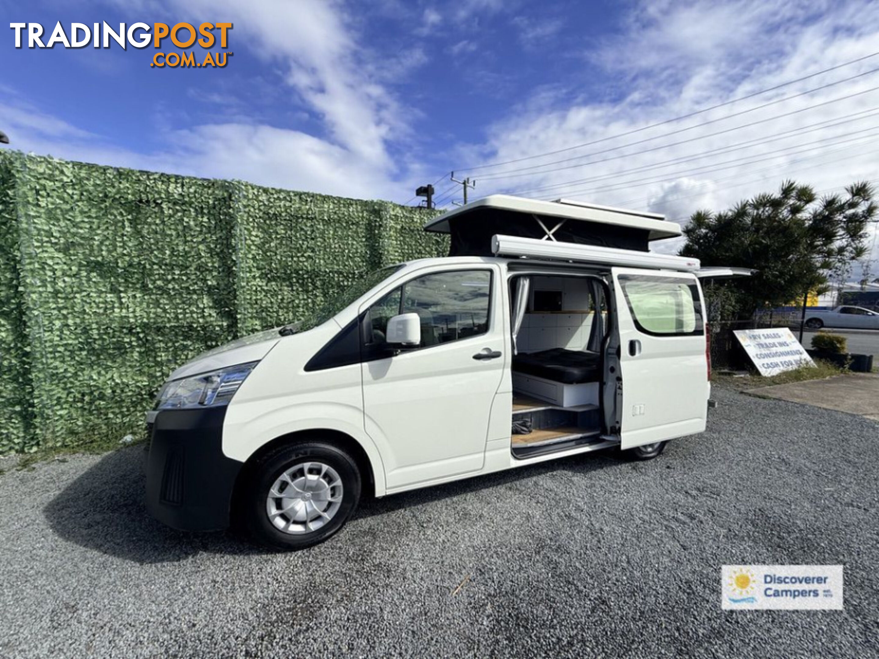 2020 Toyota Hiace Pop Top Turbo Diesel Automatic Campervan
