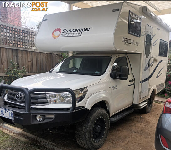 2018 Toyota Hilux Suncamper Sherwood 4WD Off Road Motorhome