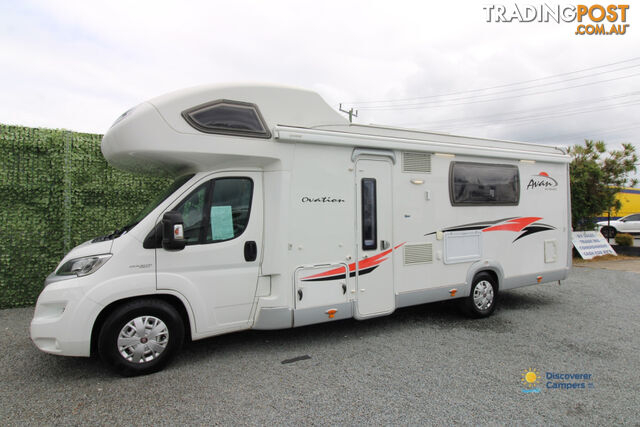 2015 Avan Ovation Fiat M7 Slide Out Island Bed Motorhome