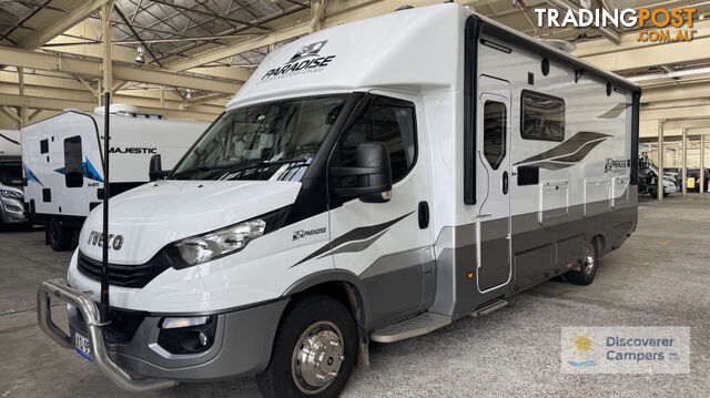 2020 Paradise Motorhomes Inspiration Club Deluxe Big Slide Out Iveco Motorhome