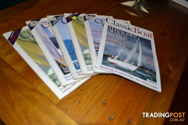 WOODEN BOAT MAGAZINES