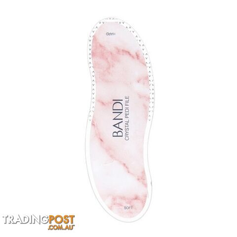 Crystal Pedi File Pink Stone (Glass) - BACPFPS