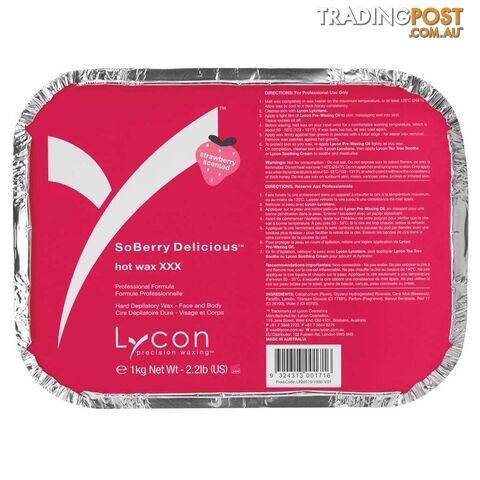 Soberry Delicious Hot Wax 1kg - LY1HL0221