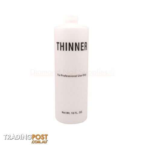 Empty Thinner Bottle 473ml (16oz) - BOTEMPTHIBLK16