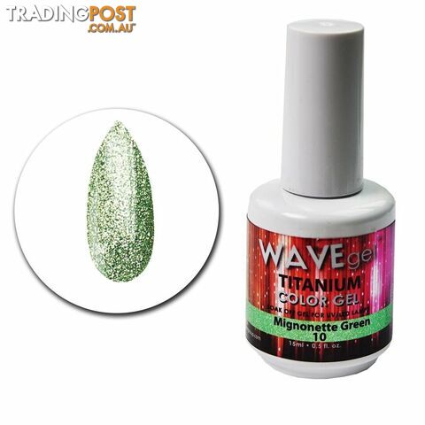 Titanium Gel Polish - 10 Migonette Green - WGT10
