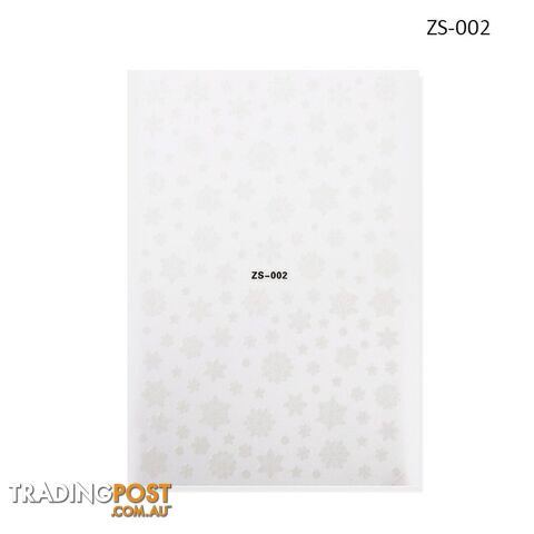 Nail Sticker - Christmas ZS002 - NSZS-002