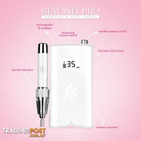 Kiara Sky Beyond PRO Portable Drill White - KSBPPDW - photo 3 of 4