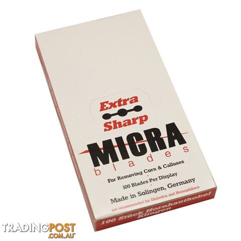 Extra Sharp Micra Blades - MBESR100