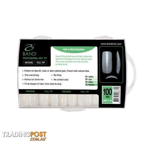 Full-Tip Tips Natural 100pc - BATIP5