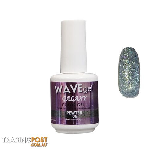 Galaxy Gel Polish - 06 Pewter - WGGG06
