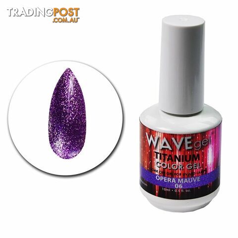 Titanium Gel Polish - 06 Opera Mauve - WGT06