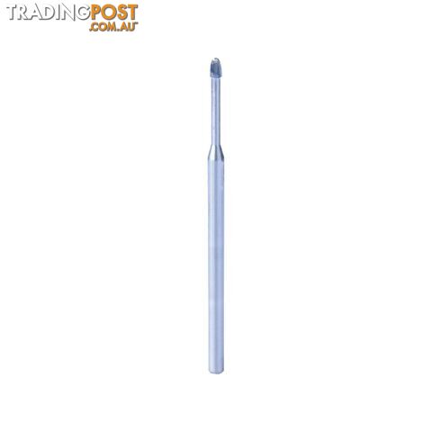 DNS Drill Bit Cuticle Cleaner Coarse Silver 3/32" - DNSCCCSC