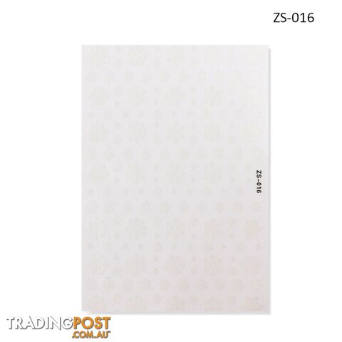 Nail Sticker - Christmas ZS016 - NSZS-016